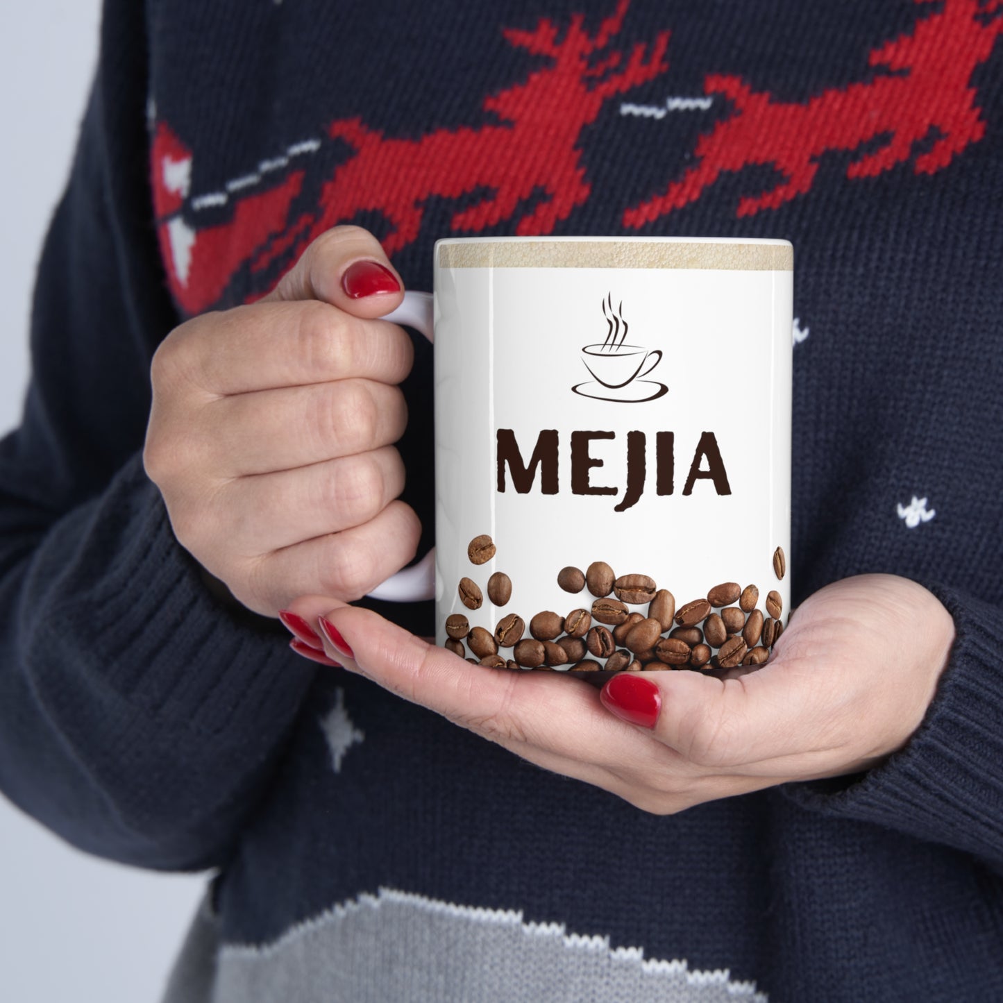 Mejia Name Coffee Mug 11oz W