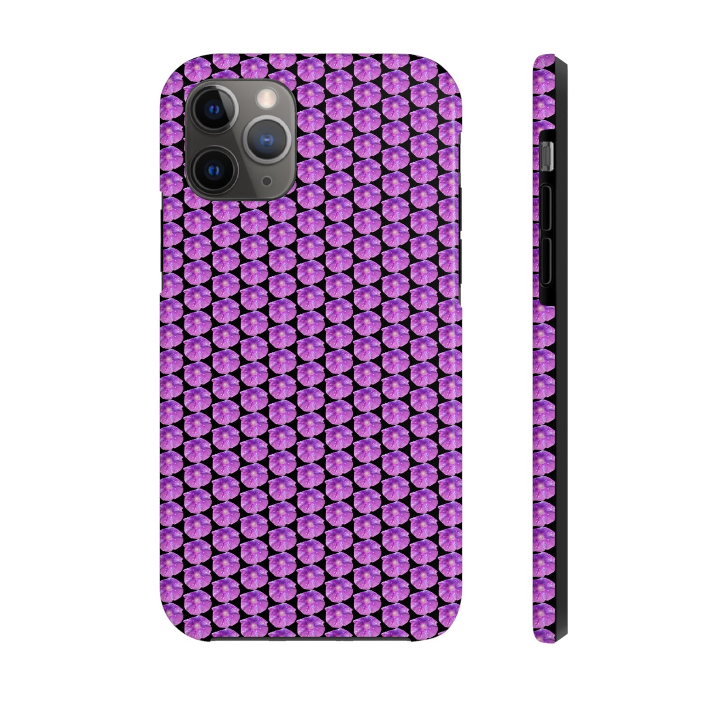 Purple Morning Glory Tough Phone Case