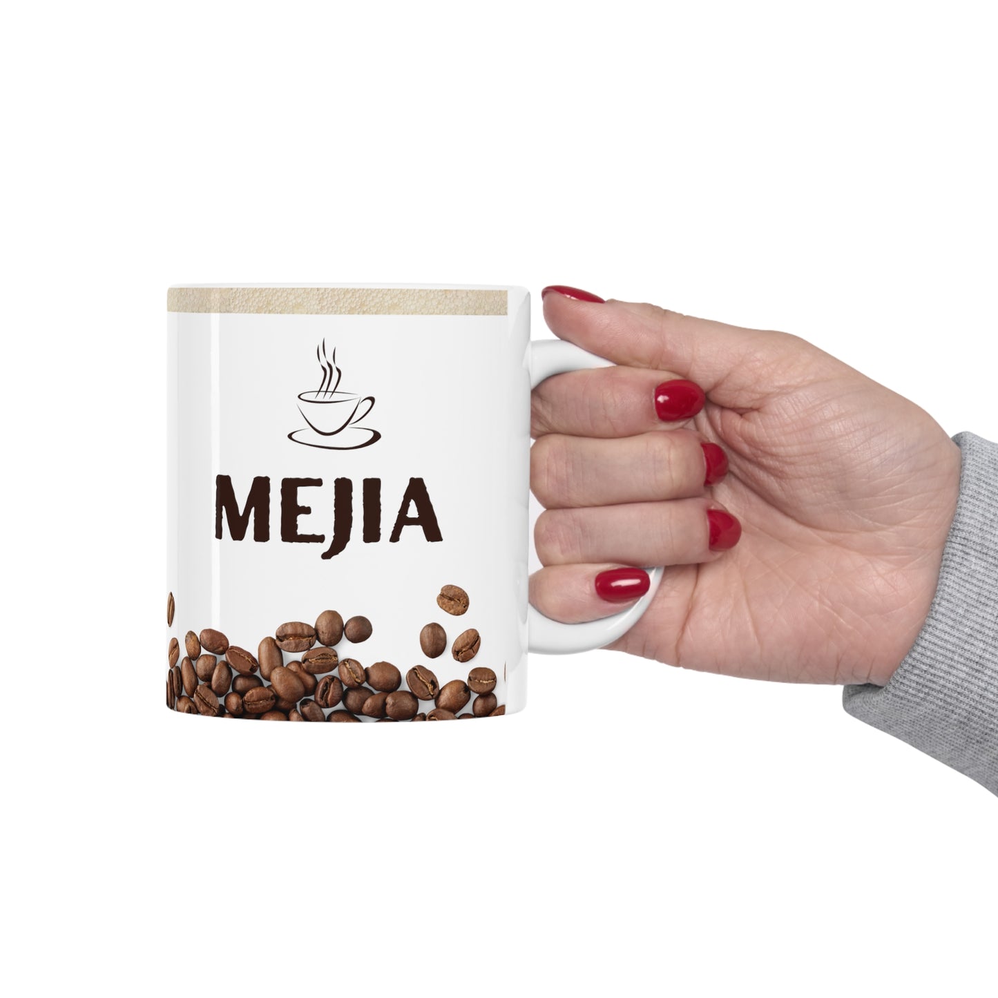 Mejia Name Coffee Mug 11oz W