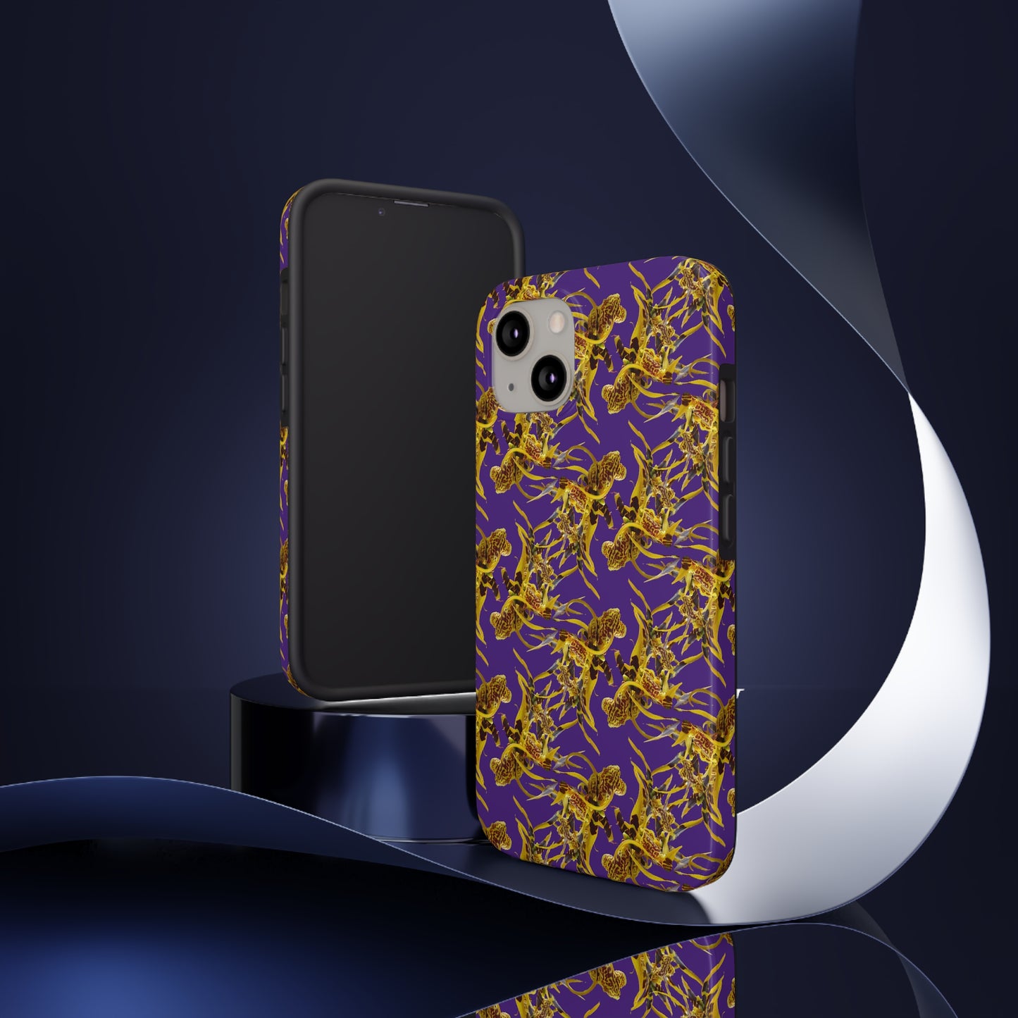 Brassia Orchid Purple Tough Phone Case