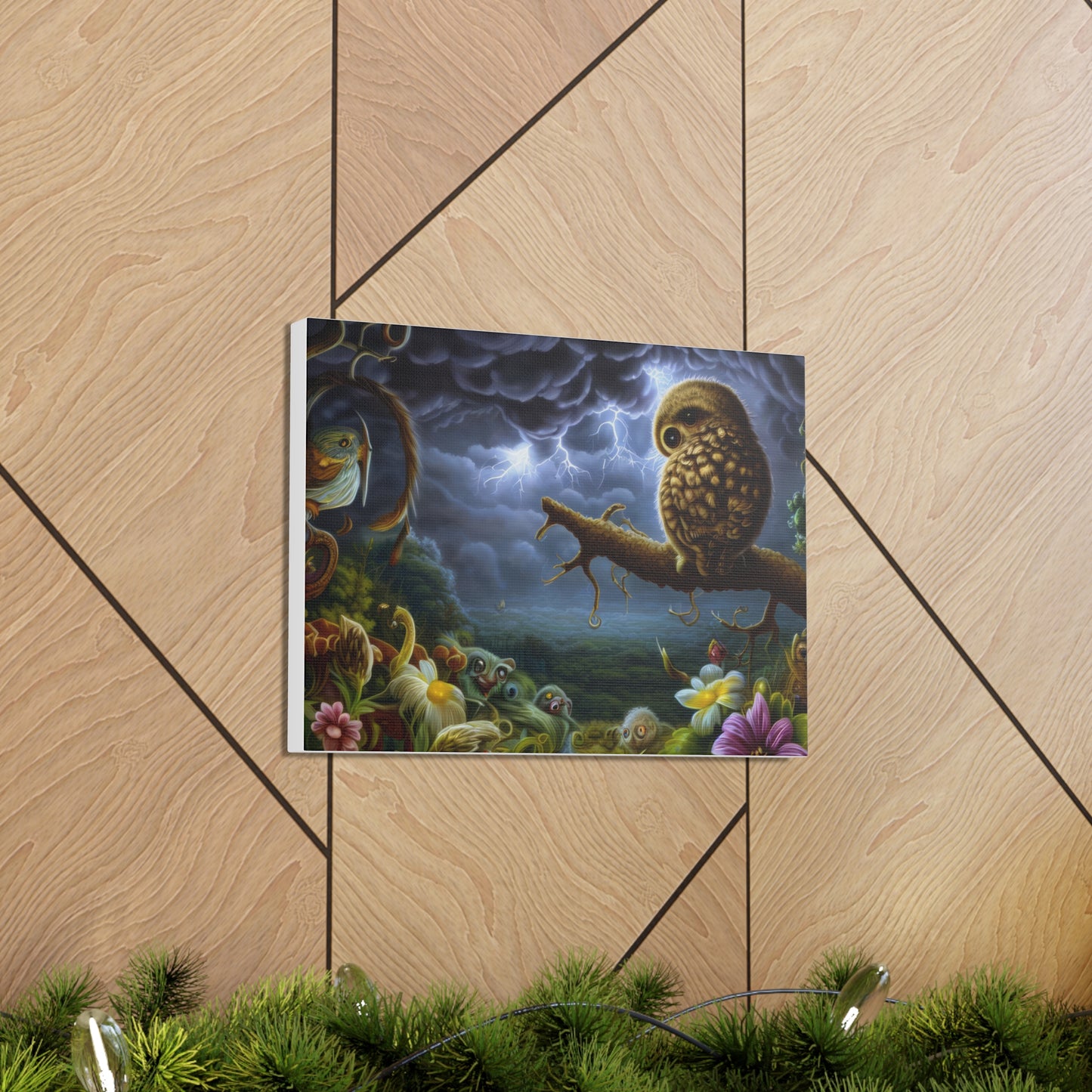 Mississippi Owl - Canvas Wall Art