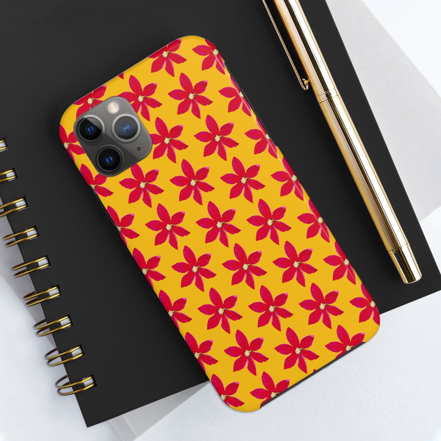 Regency Clematis Yellow Tough Phone Case