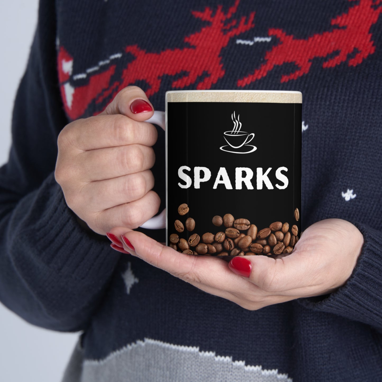 Sparks Name Coffee Mug 11oz B