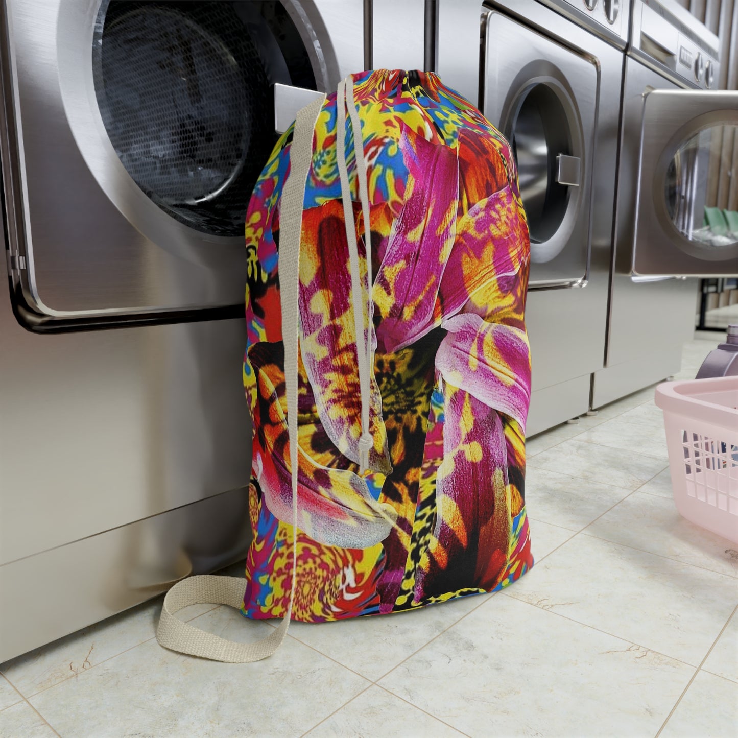 Floral Fiesta Laundry Bag