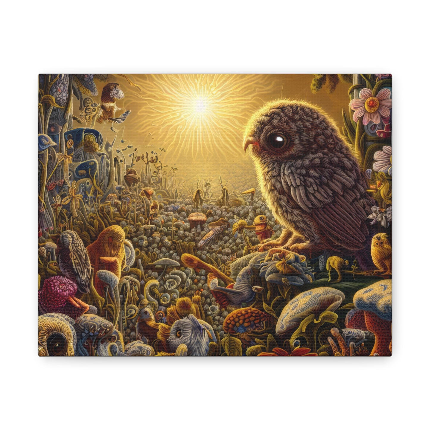 Virginia Owl - Canvas Wall Art