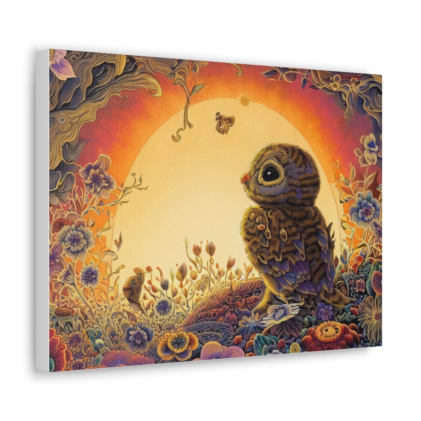 New York Owl - Canvas Wall Art