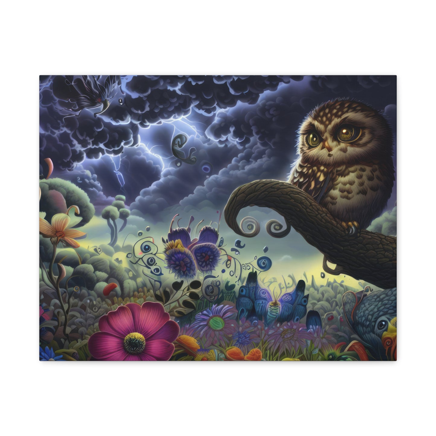 Adonis Owl - Canvas Wall Art