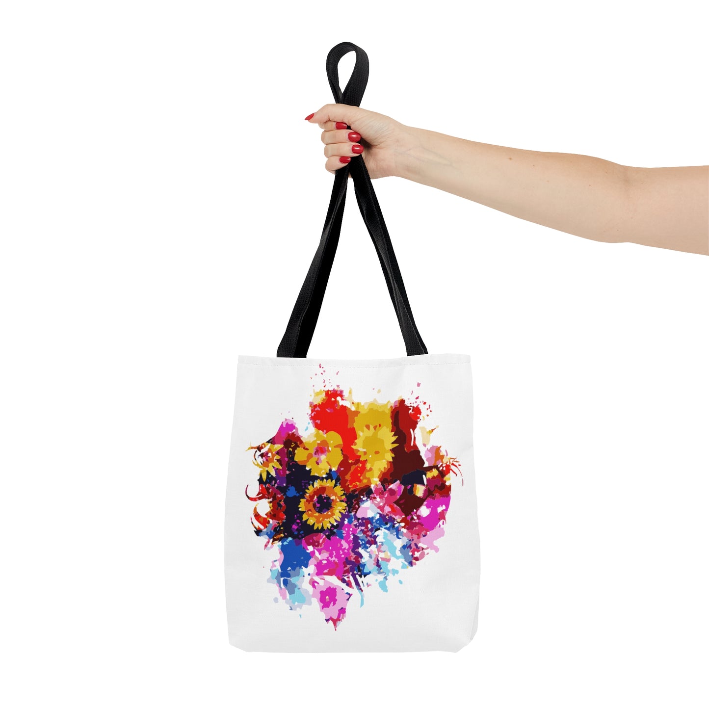 Floral Symphony Tote Bag