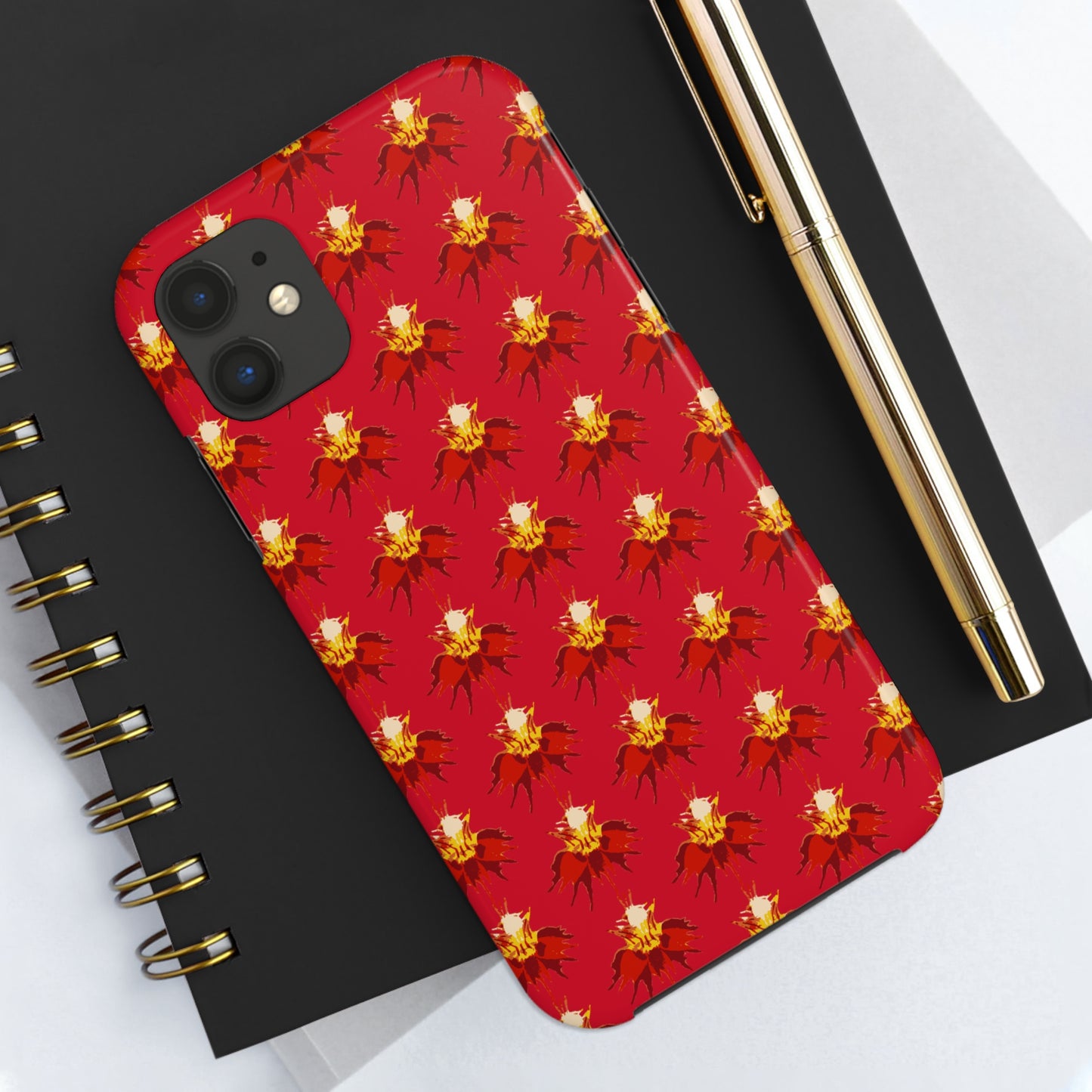 Orchid Sepal Red Tough Phone Case