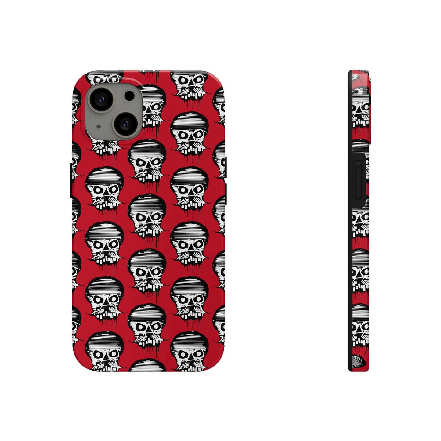 Skull Red Tough Phone Case