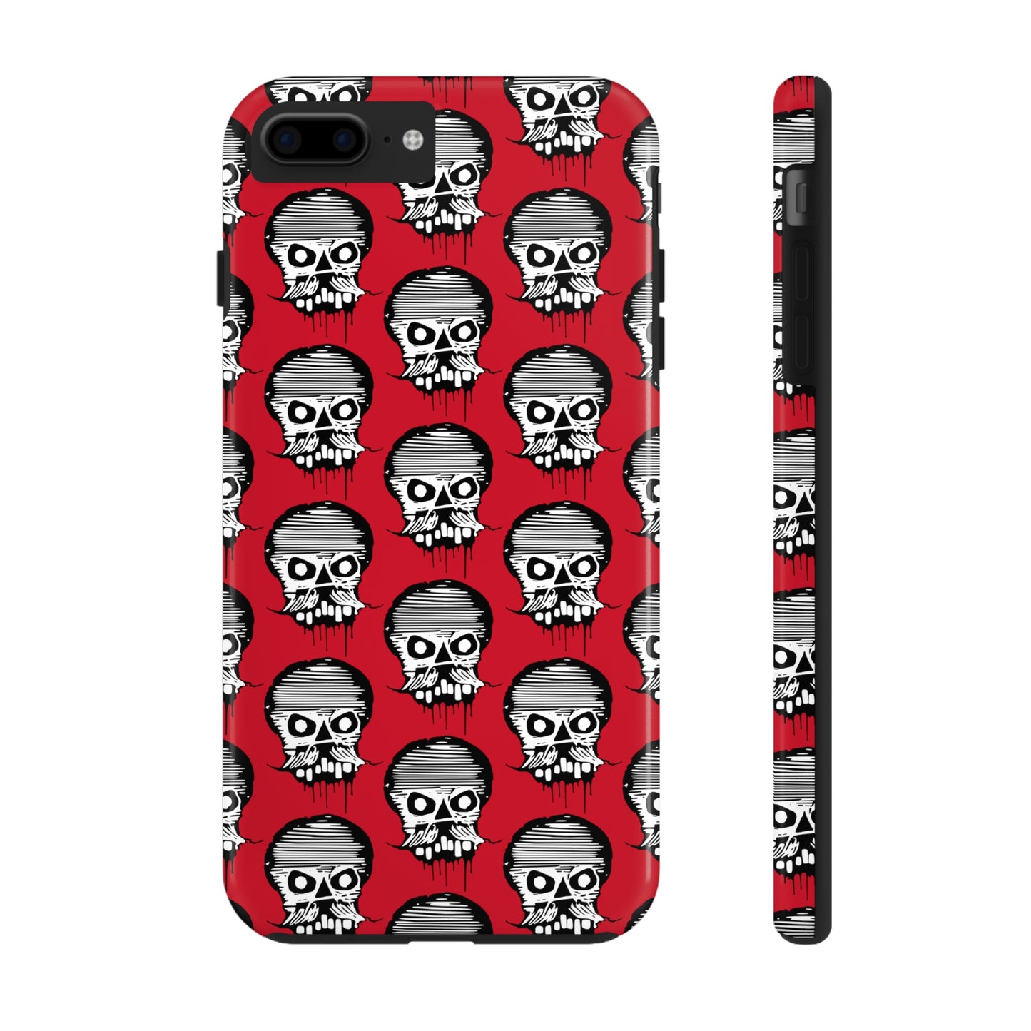 Skull Red Tough Phone Case