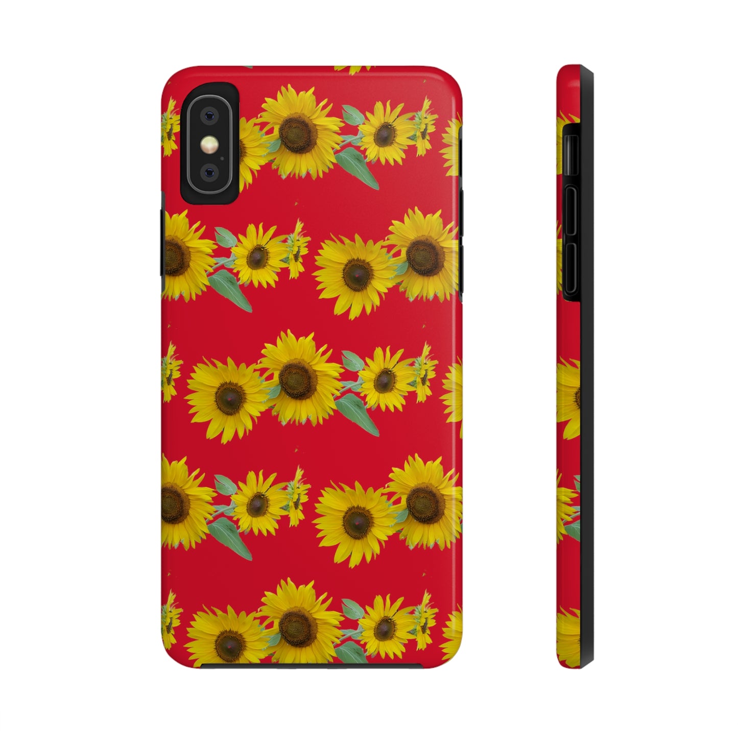 Sunflower Cluster RedTough Phone Case