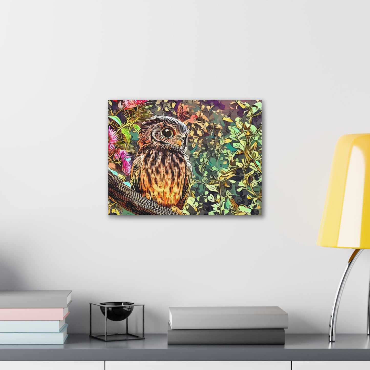 Idaho Owl - Canvas Wall Art