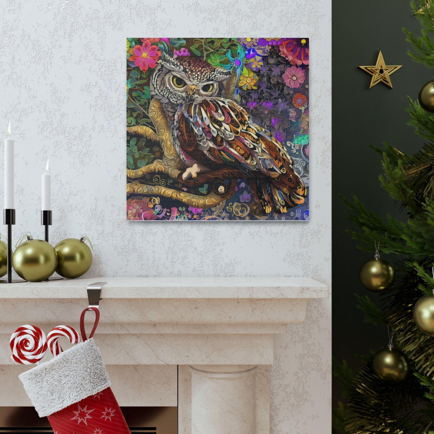 Utah Owl - Canvas Wall Art