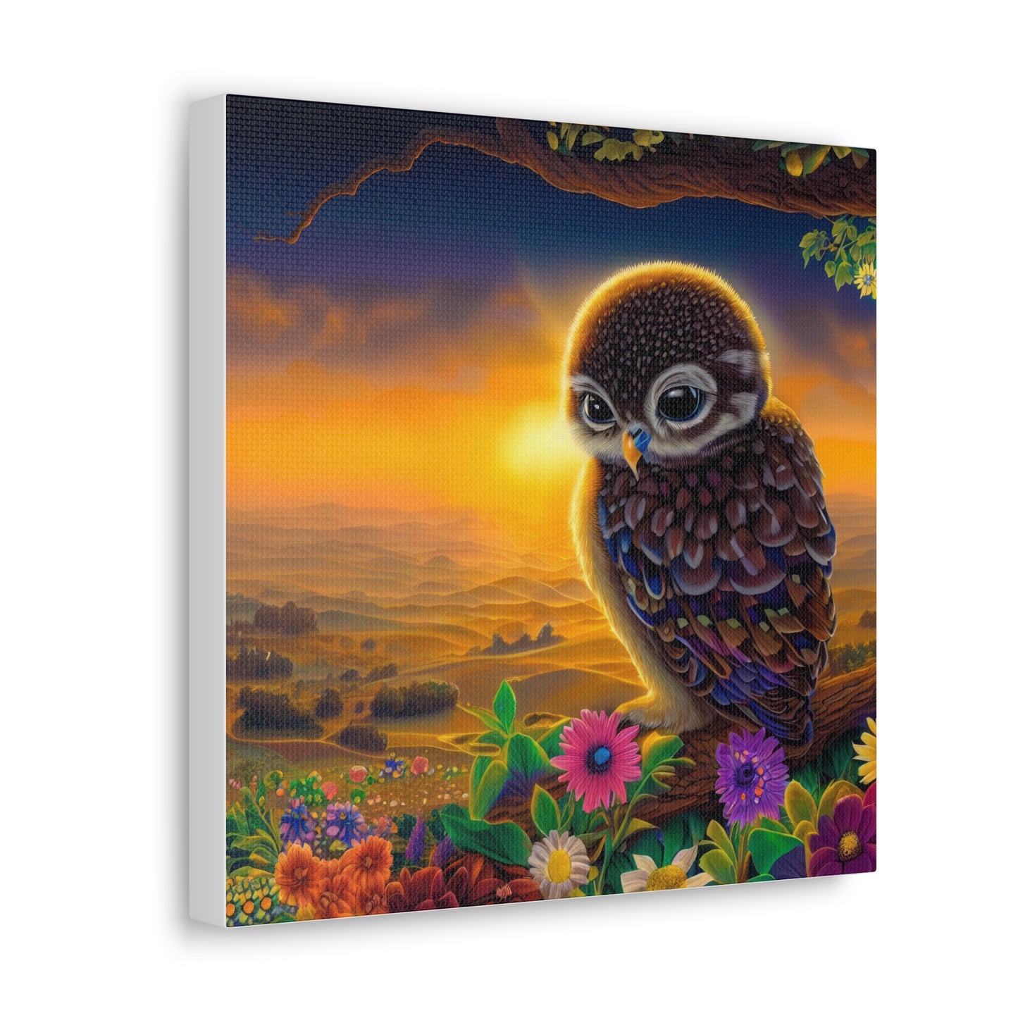 Ohio Owl - Canvas Wall Art