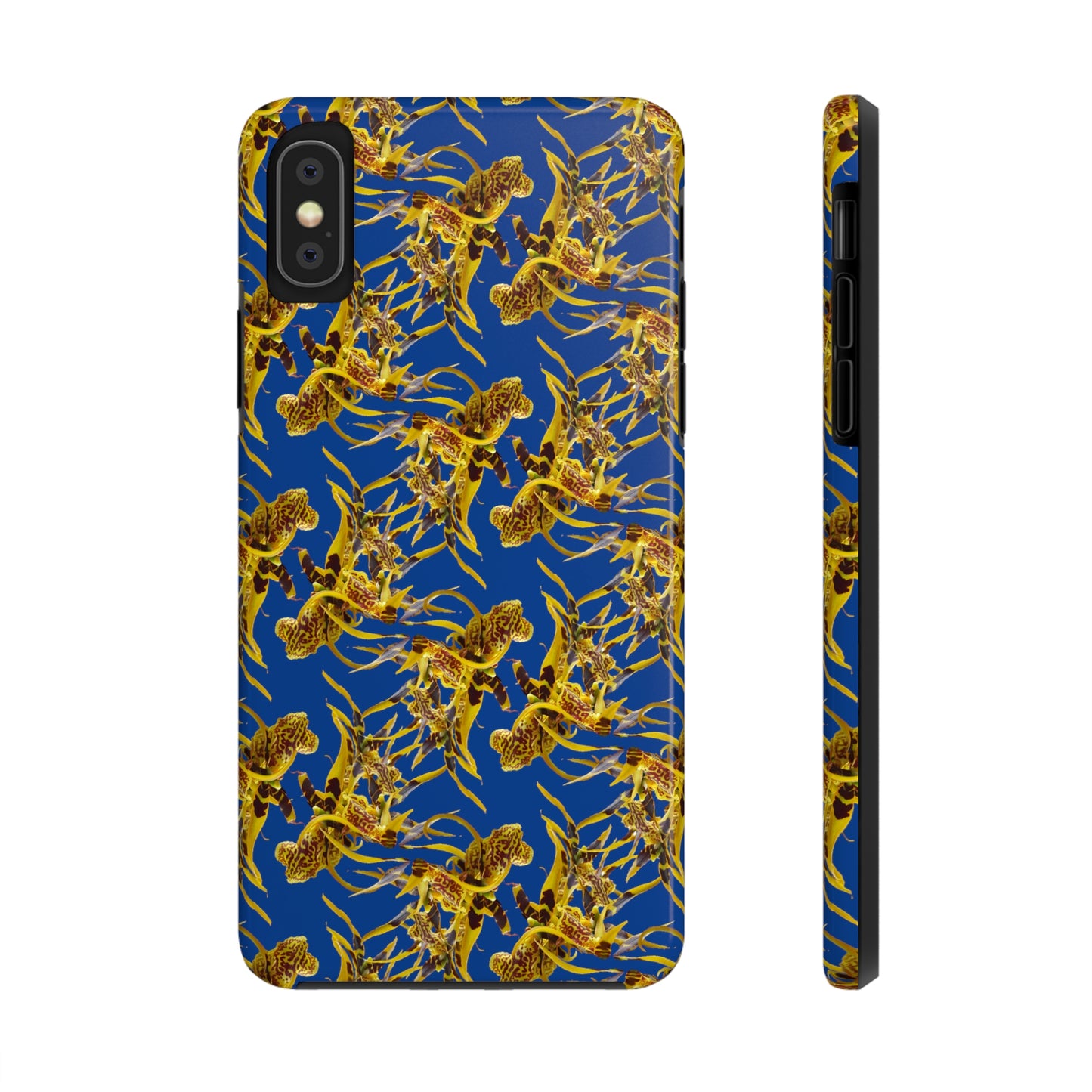 Brassia Orchid Blue Tough Phone Case