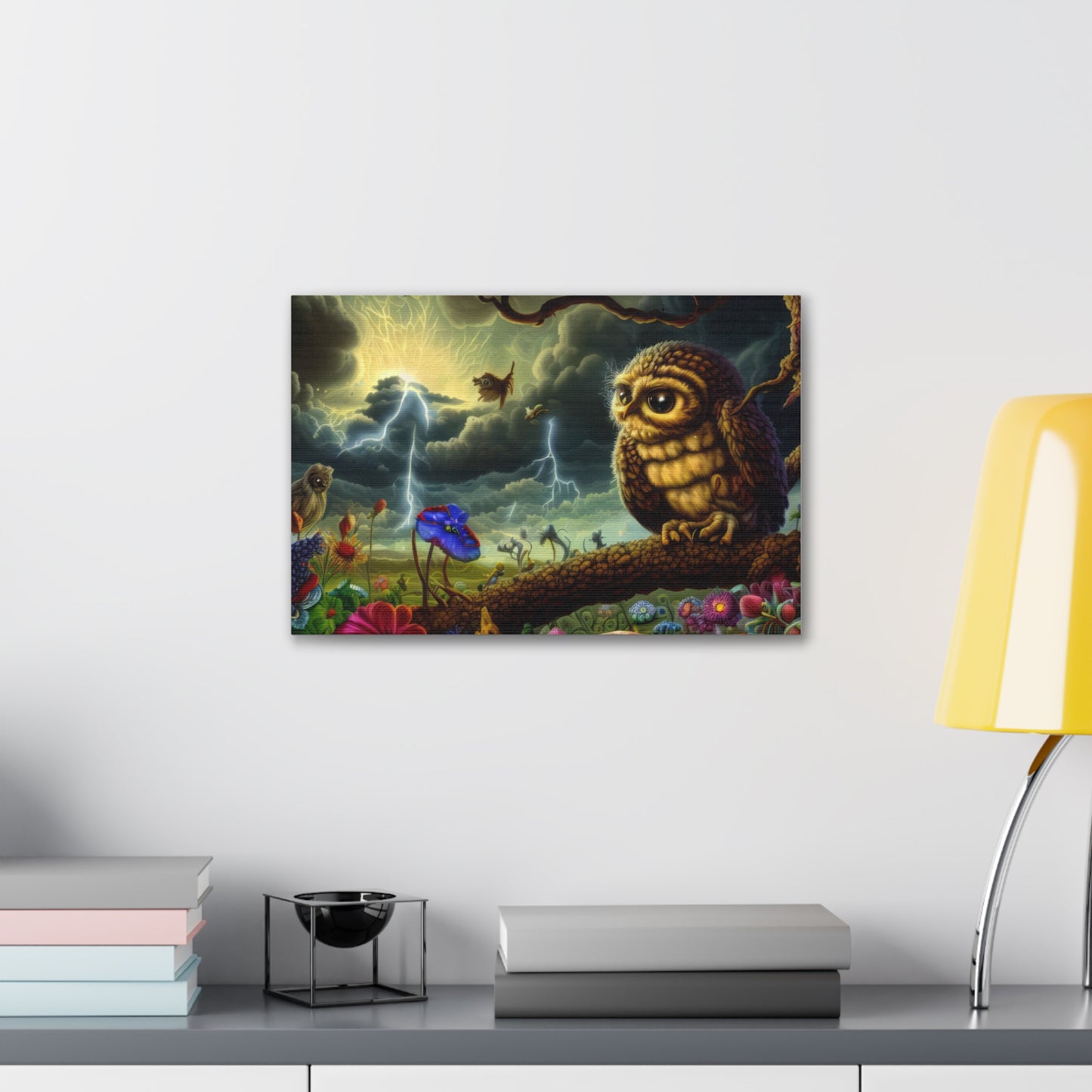 Vermont Owl - Canvas Wall Art