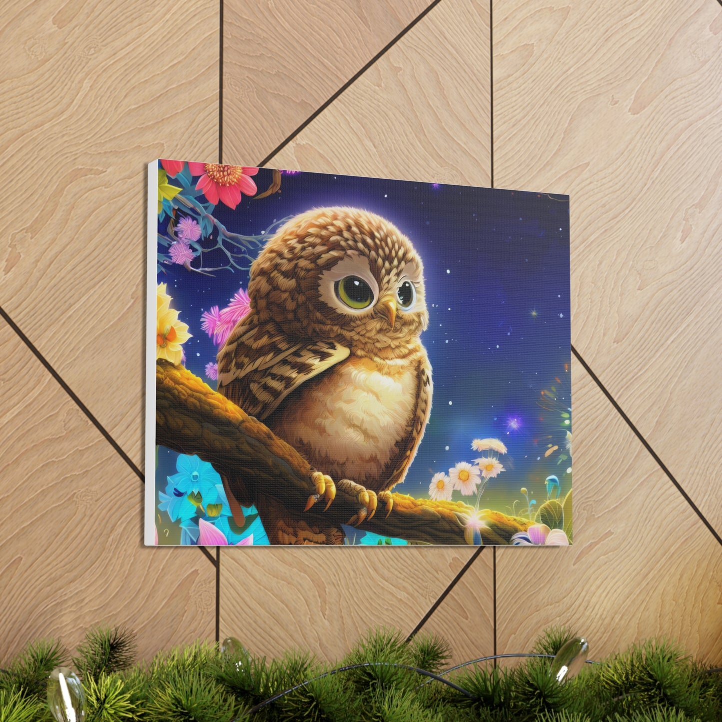 Missouri Owl - Canvas Wall Art