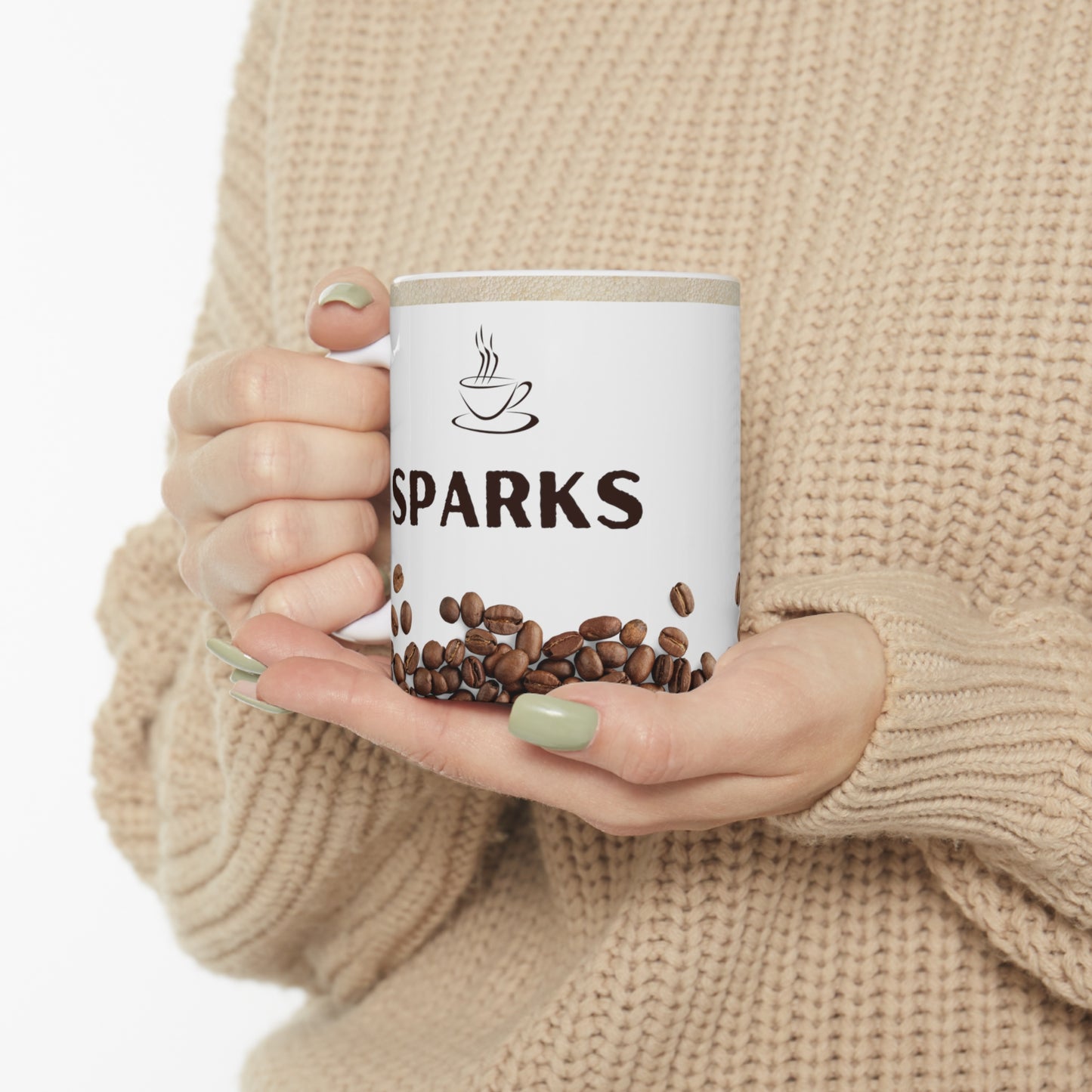 Sparks Name Coffee Mug 11oz W