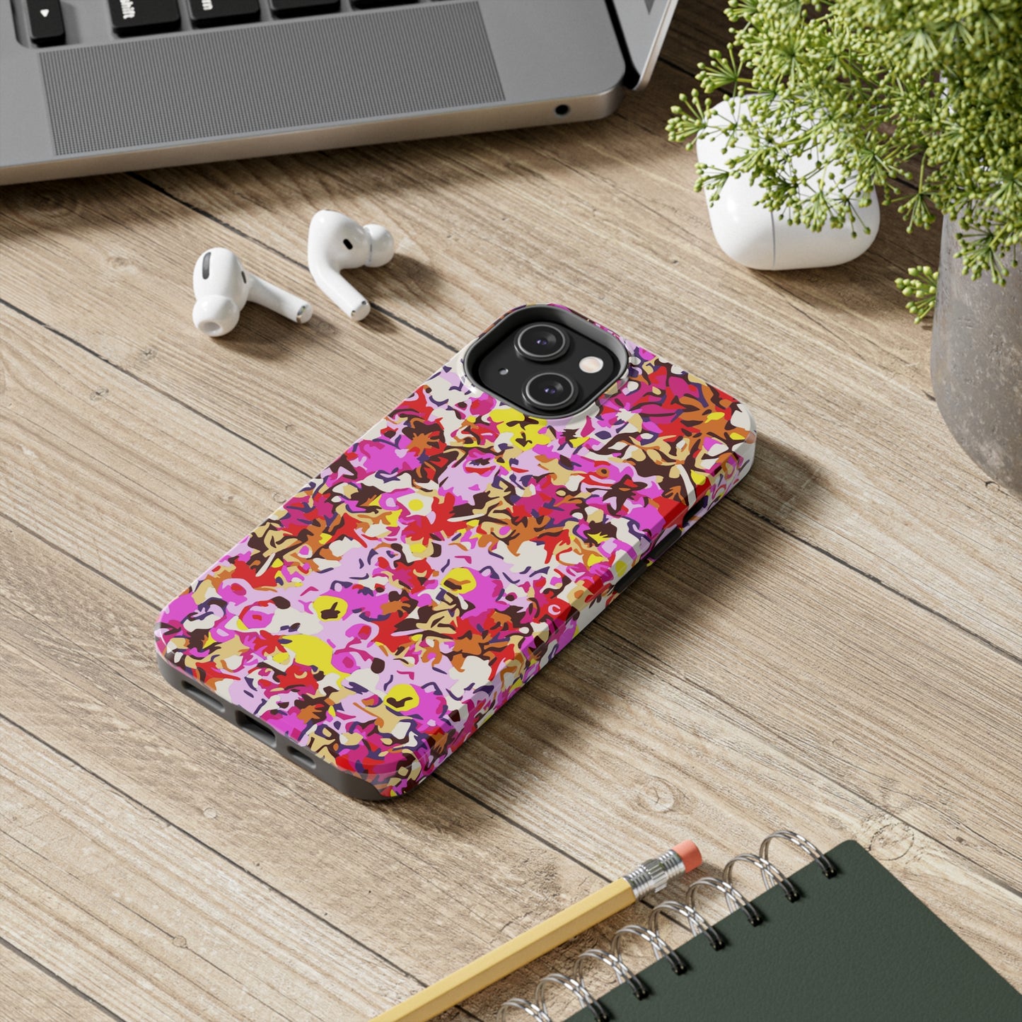 Floral Inspired Tough Phone Case