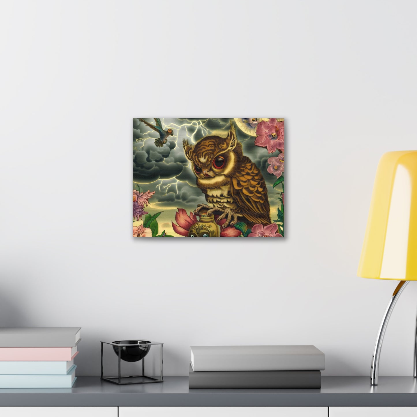 Indiana Owl - Canvas Wall Art