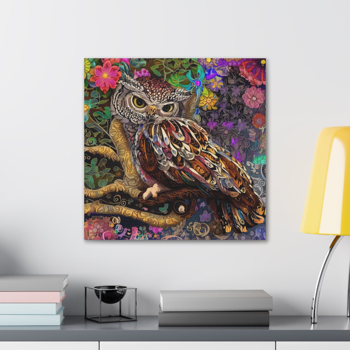 Alaska Owl  - Canvas Wall Art