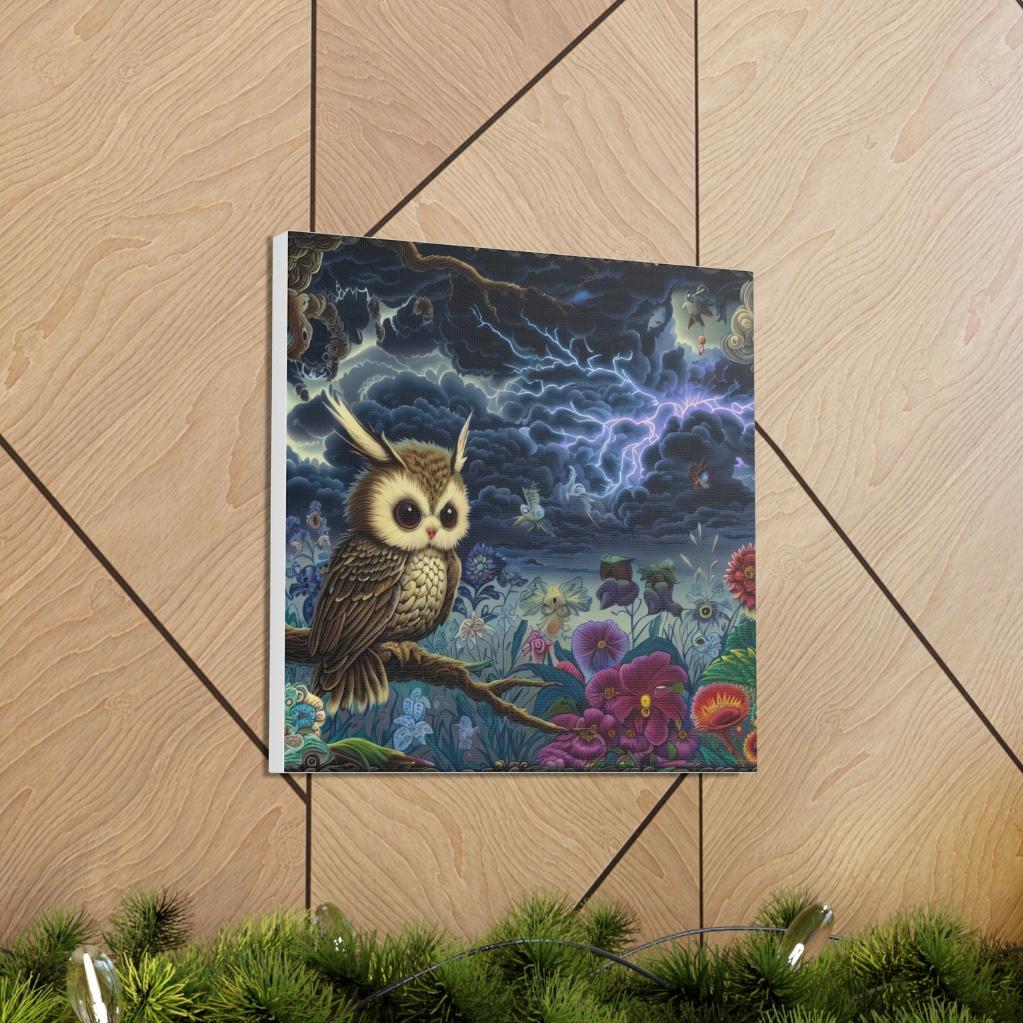 Pennsylvania Owl - Canvas Wall Art