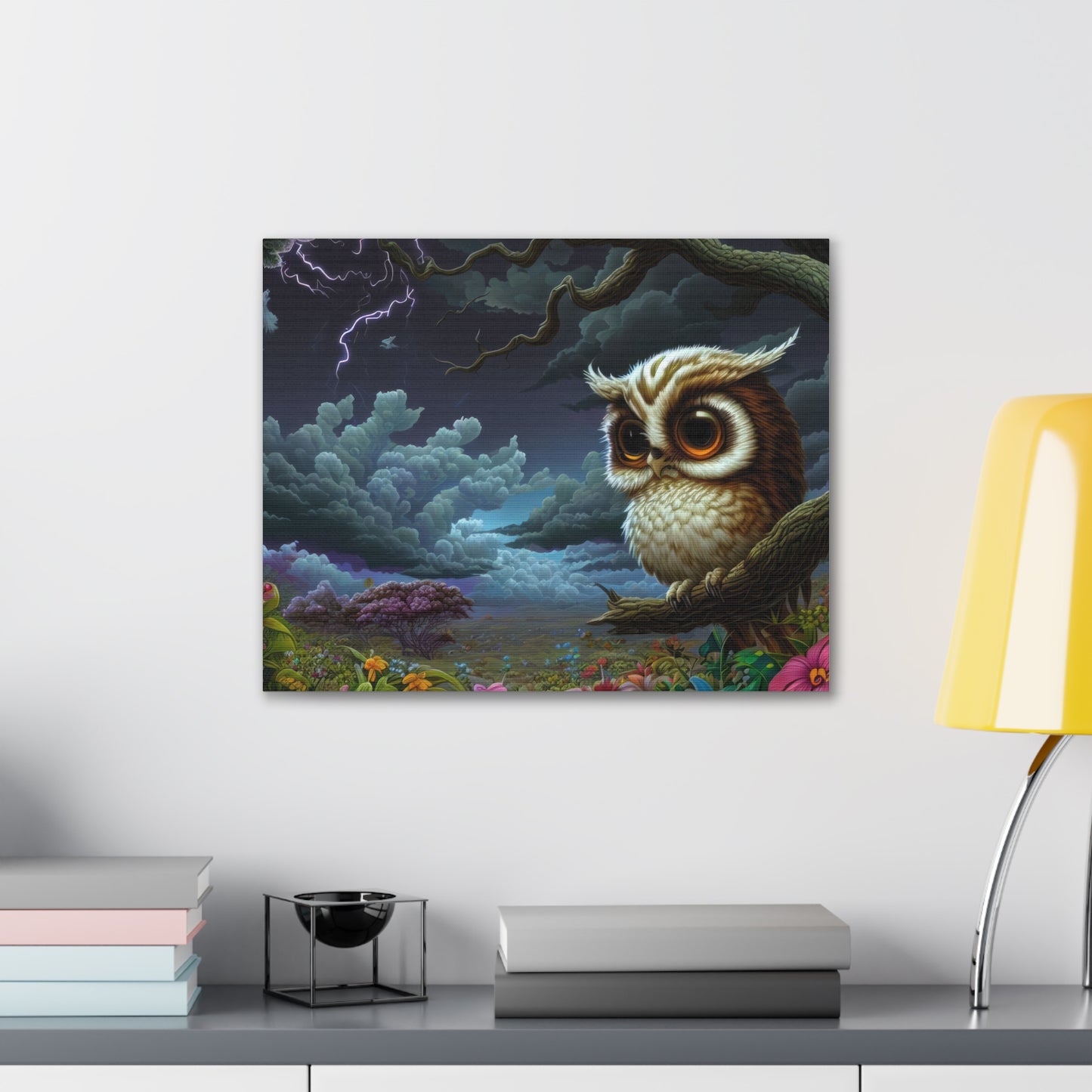 Iowa Owl  - Canvas Wall Art