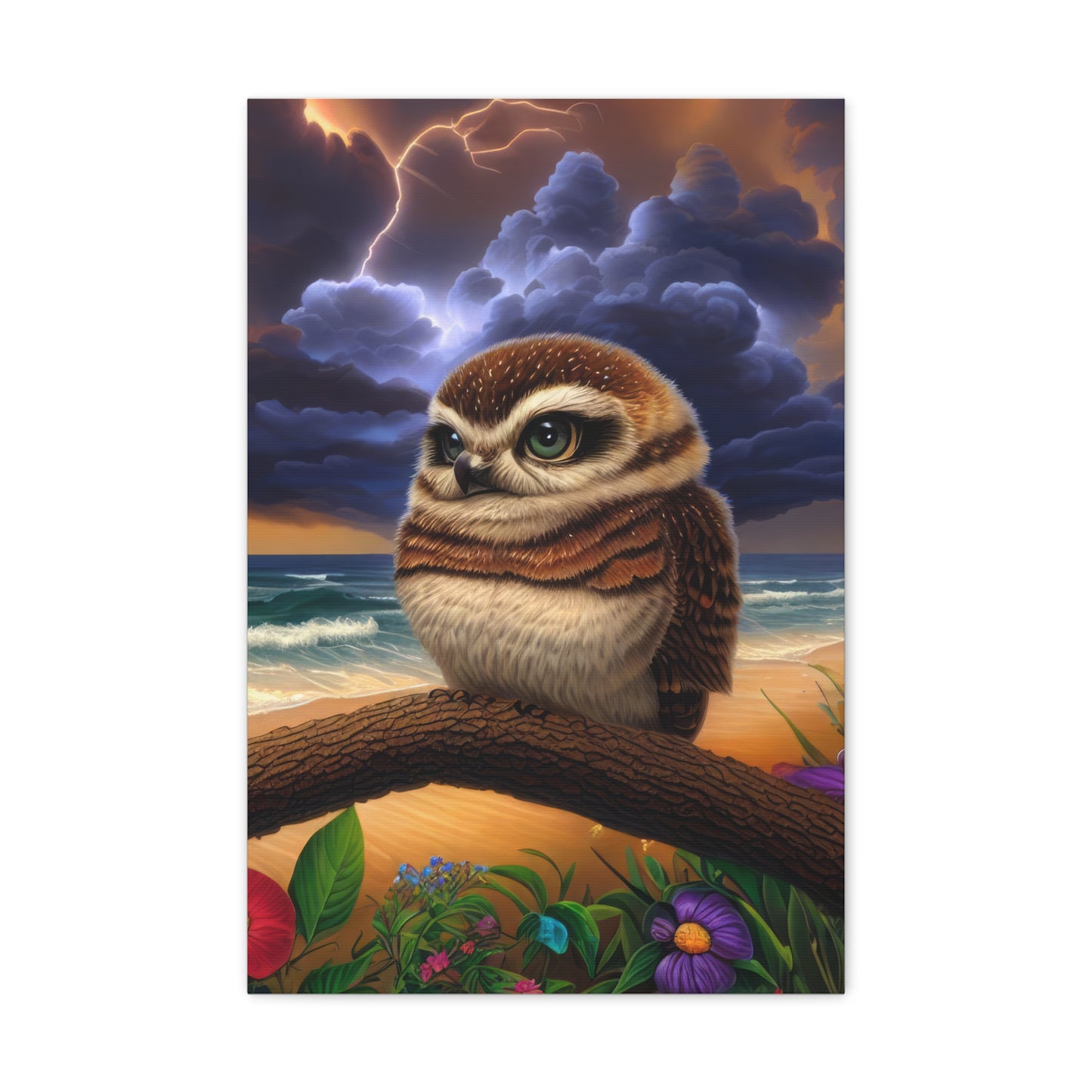 Florida Owl  - Canvas Wall Art