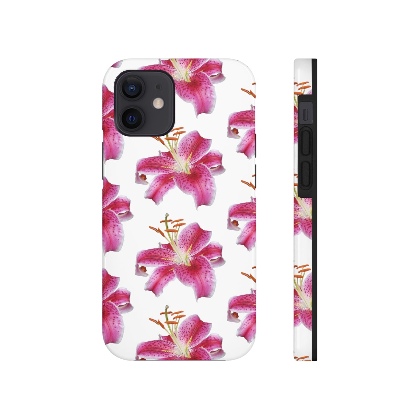 Stargazer Lily White Tough Phone Case