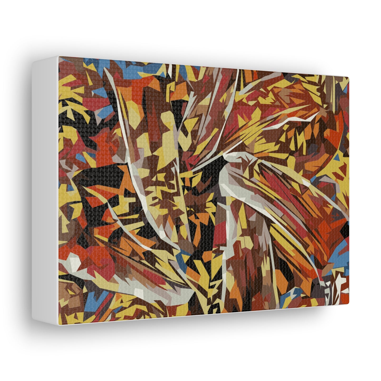 Abstract Floral Fiesta Canvas Gallery Wraps