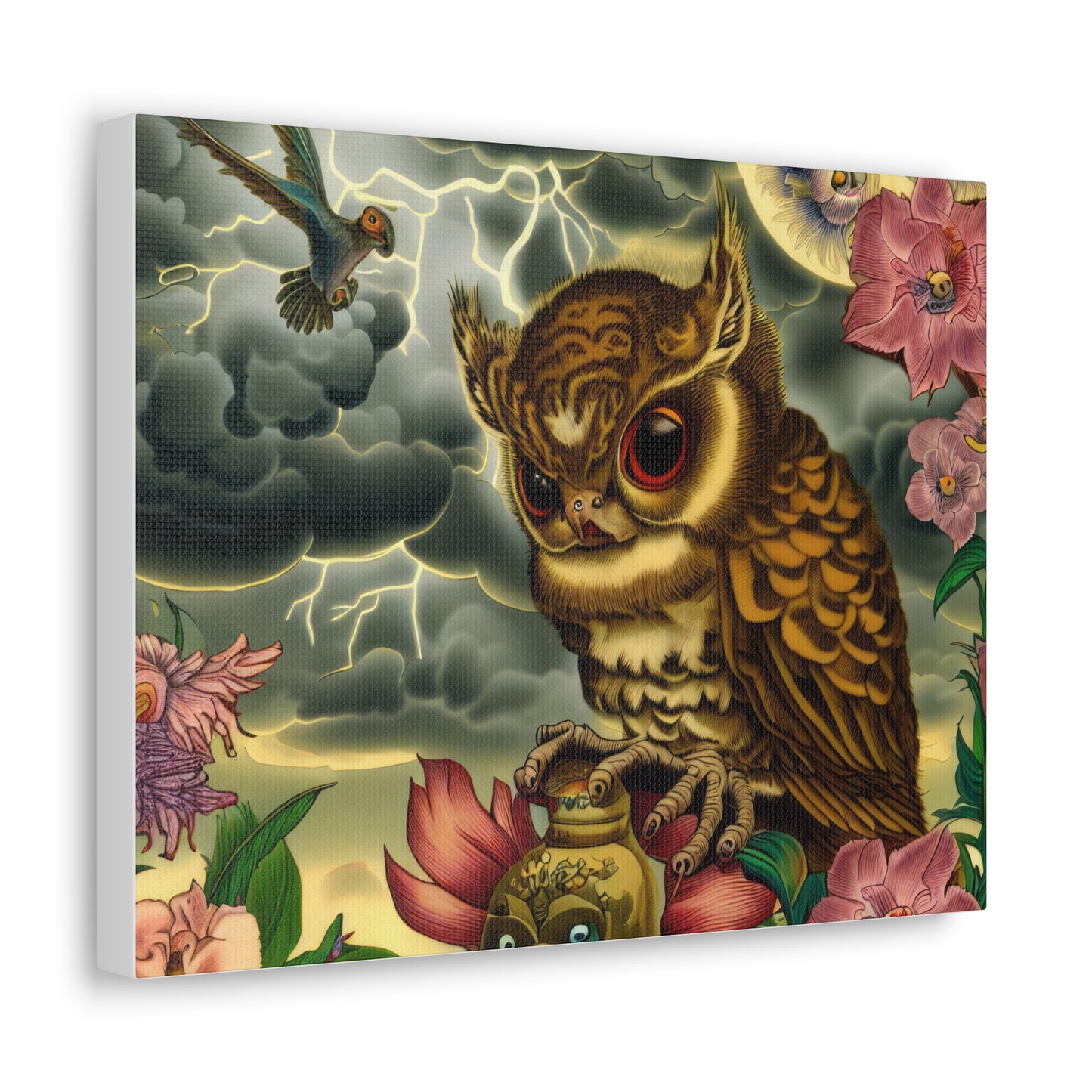 Indiana Owl - Canvas Wall Art