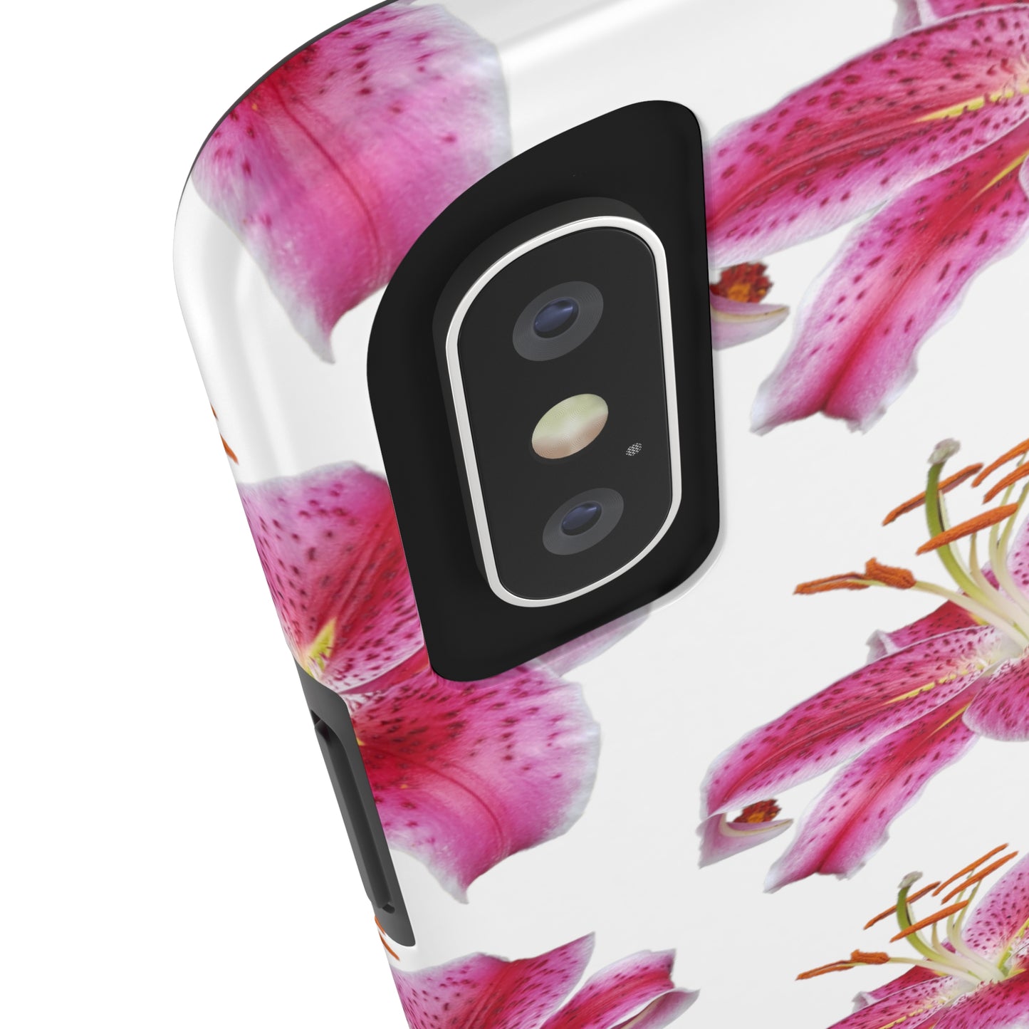 Stargazer Lily White Tough Phone Case