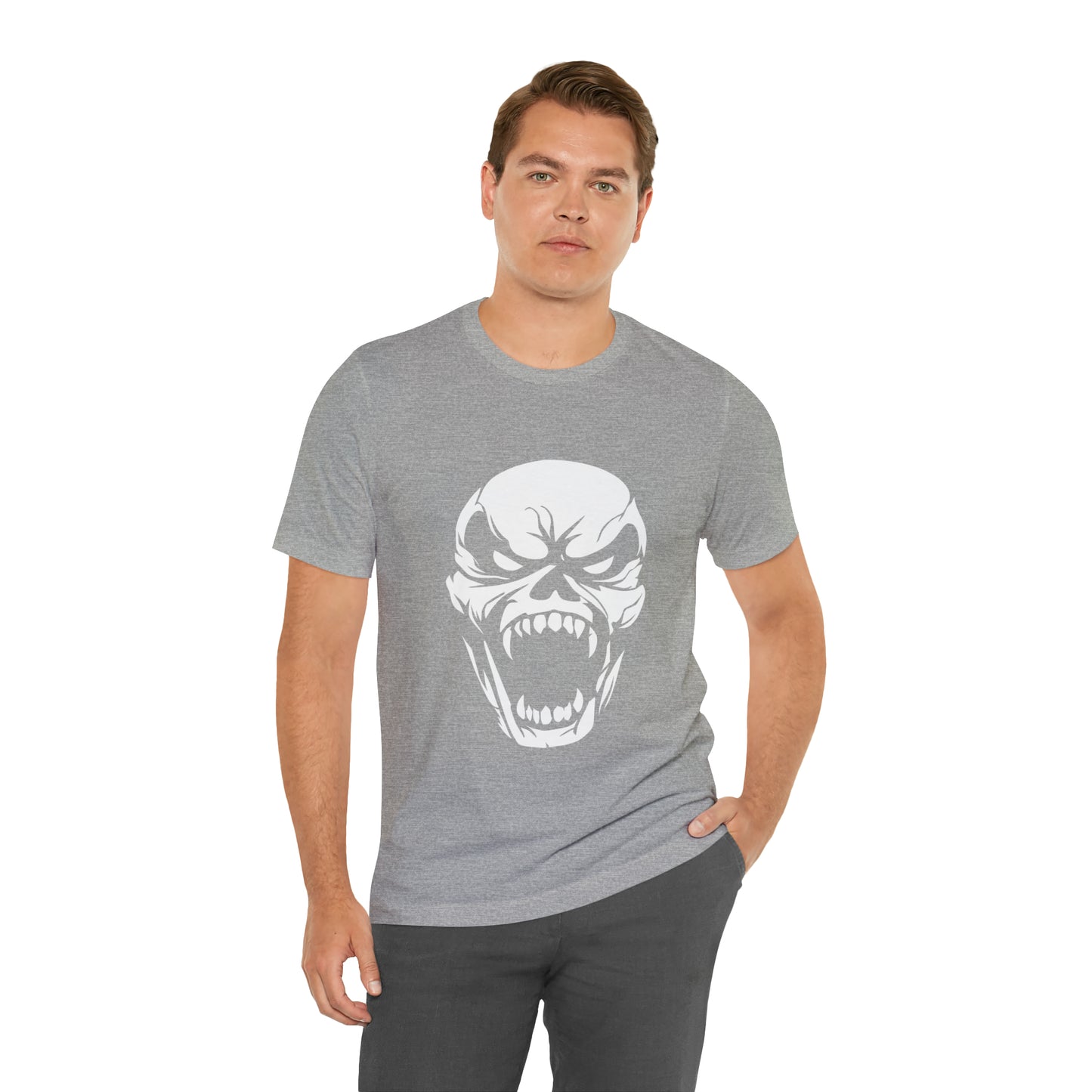 Wild Skull  Unisex Jersey Short Sleeve Tee