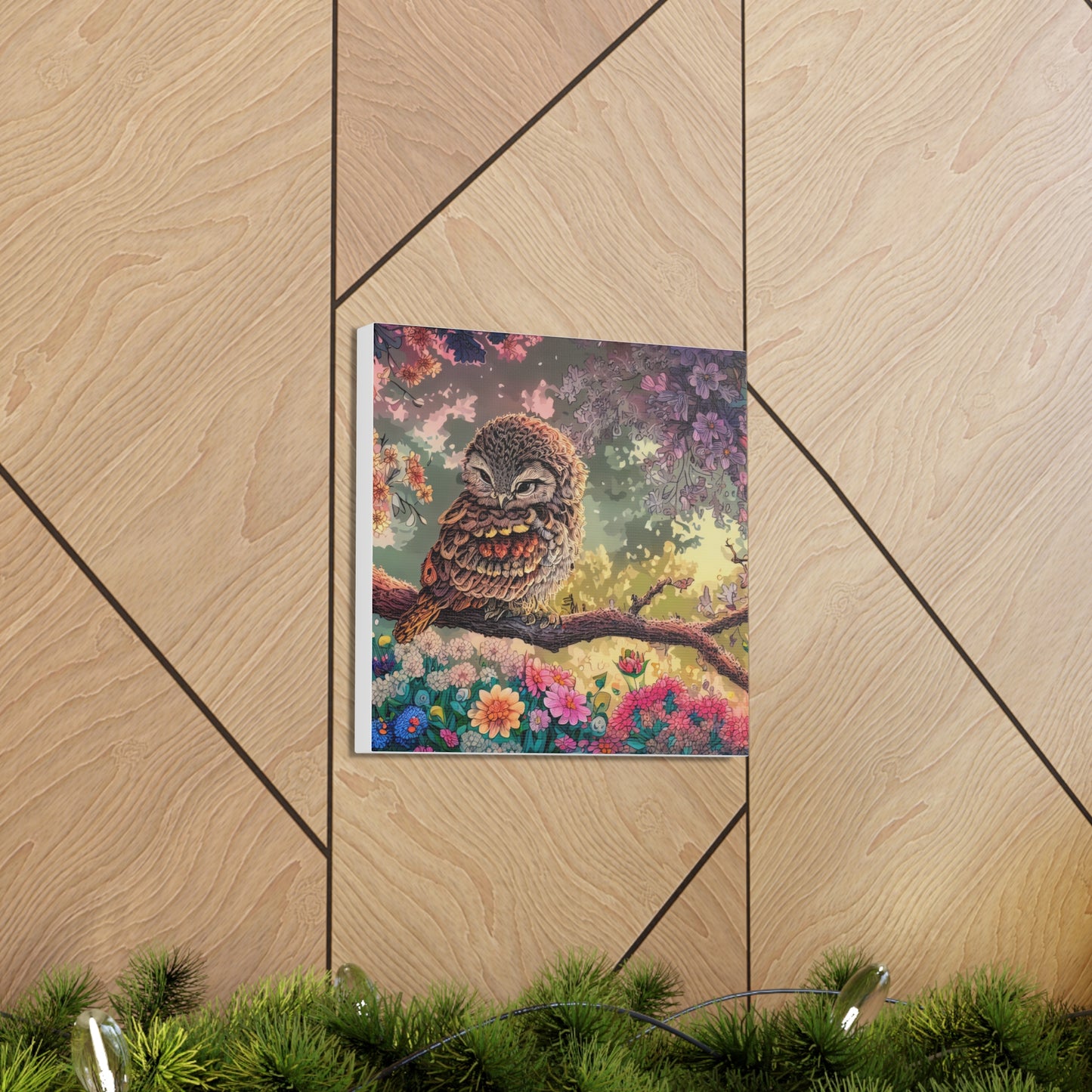 Oregon Owl - Canvas Wall Art