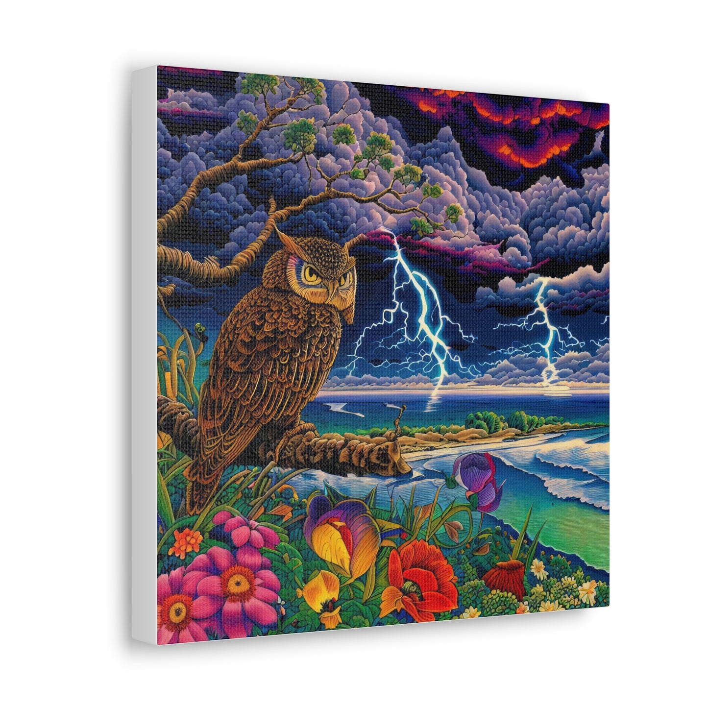 Minnesota Owl - Canvas Wall Art