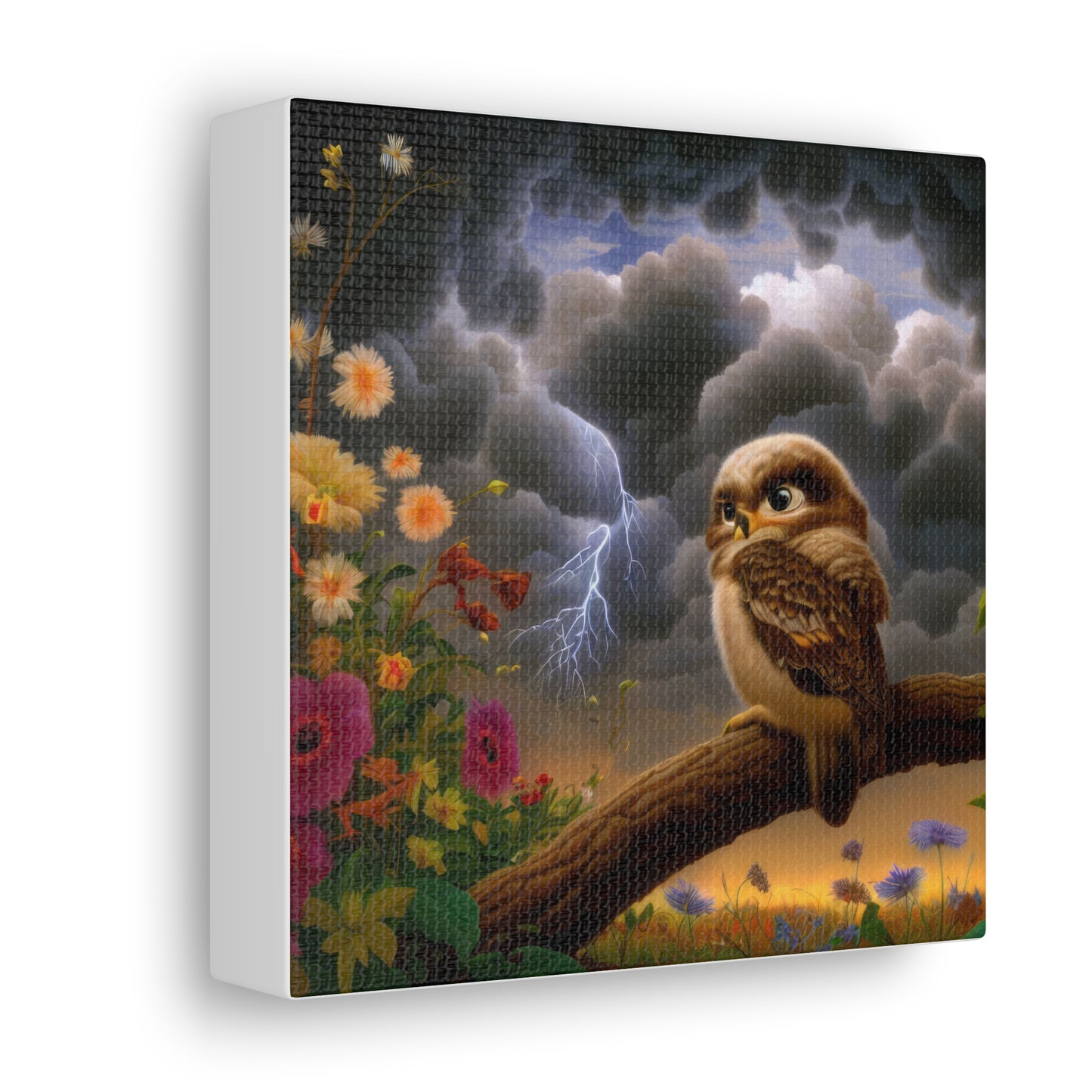 Maryland Owl - Canvas Wall Art