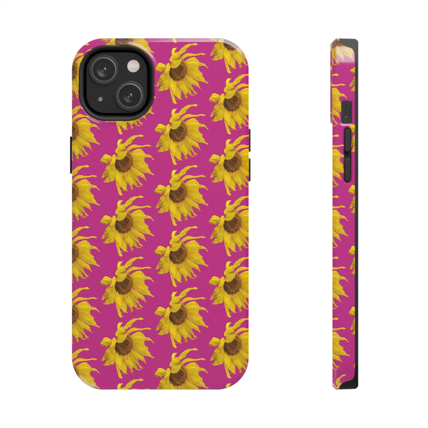 Fall Sunflower Pink Tough Phone Case