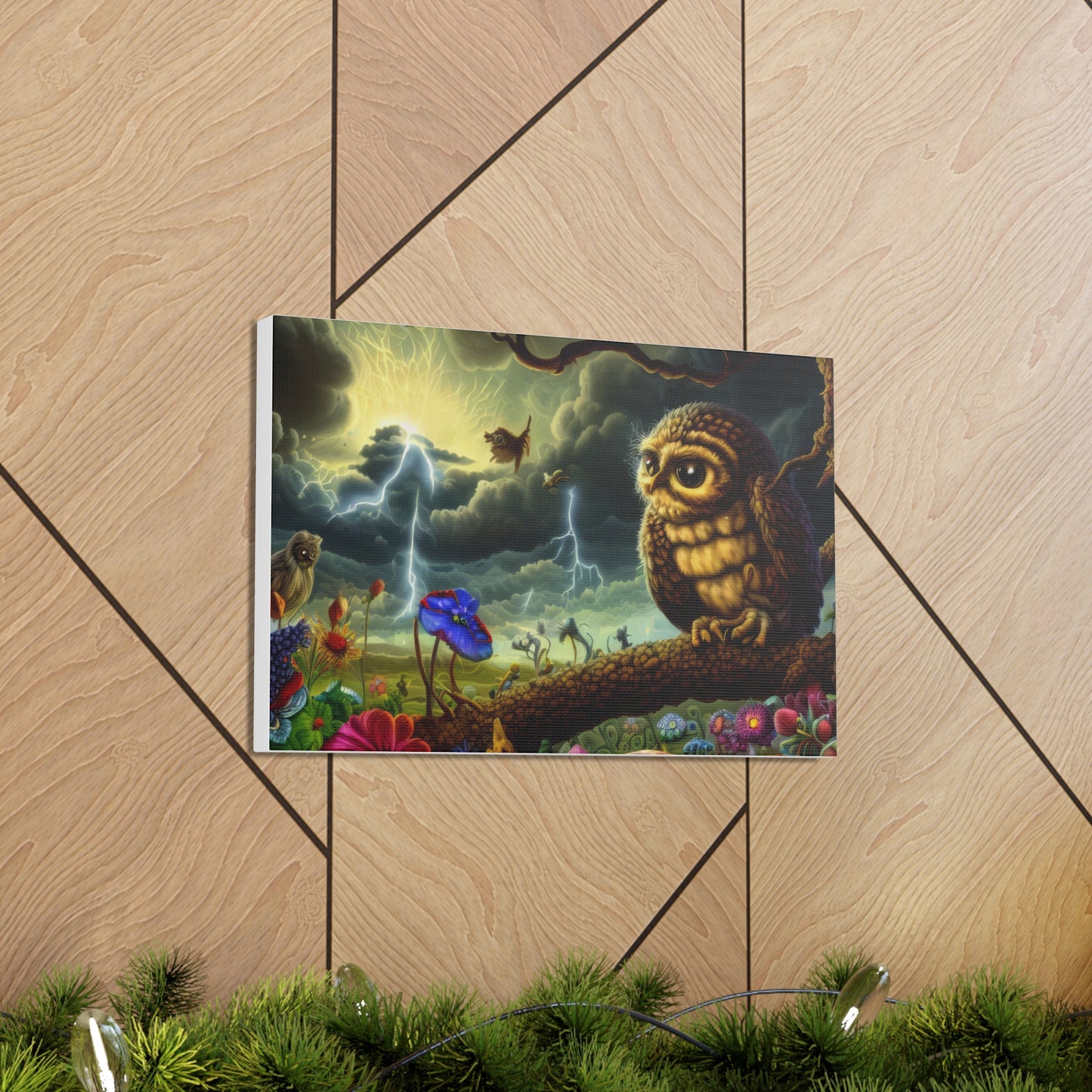 Vermont Owl - Canvas Wall Art