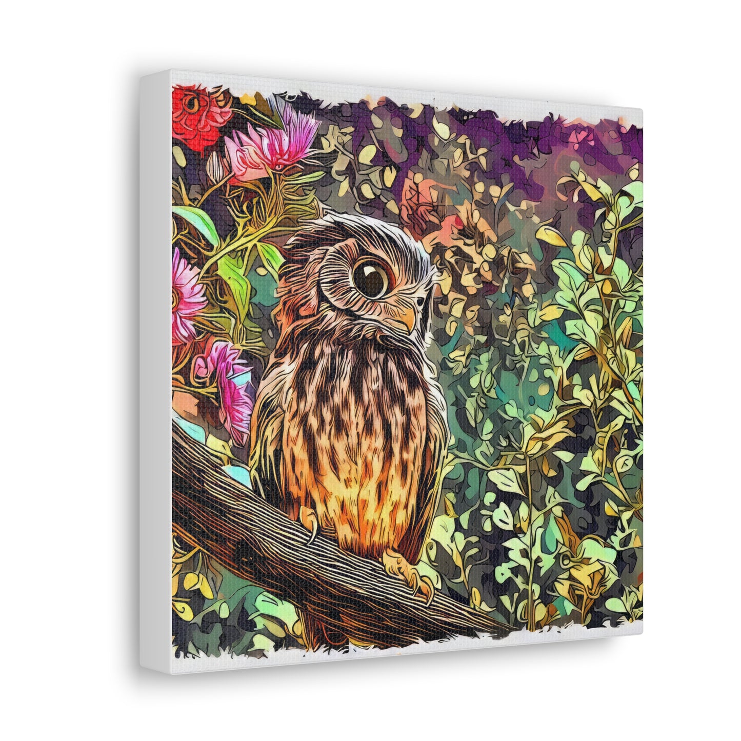 Idaho Owl - Canvas Wall Art