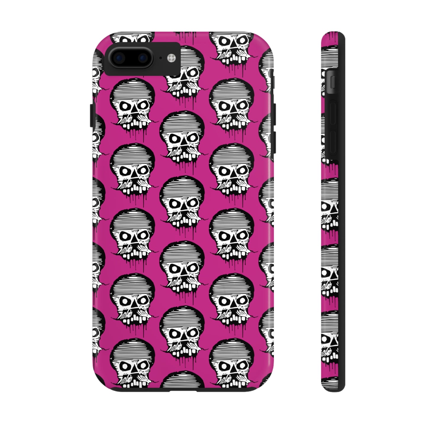 Skull Pink Tough Phone Case