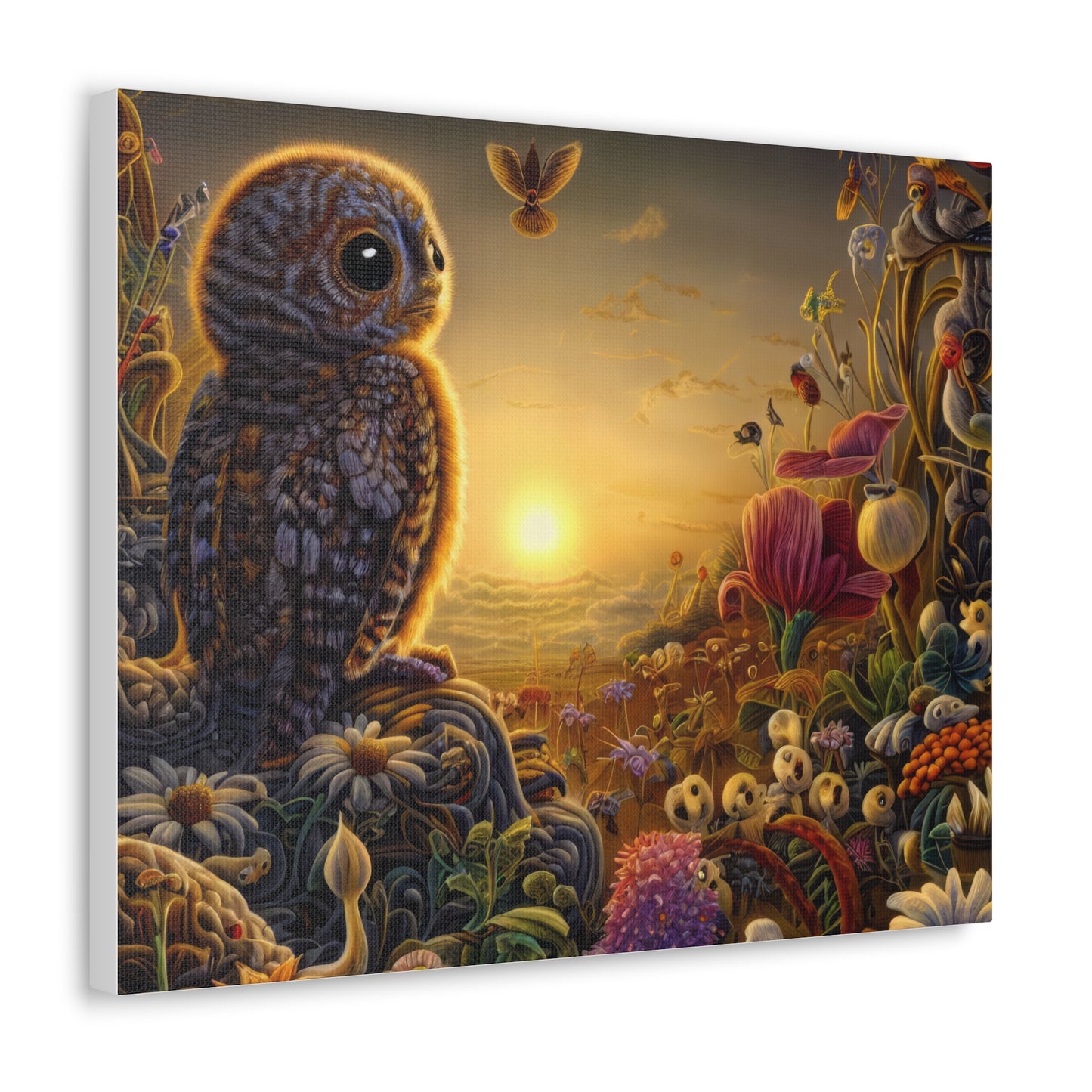 Ajax Owl - Canvas Wall Art