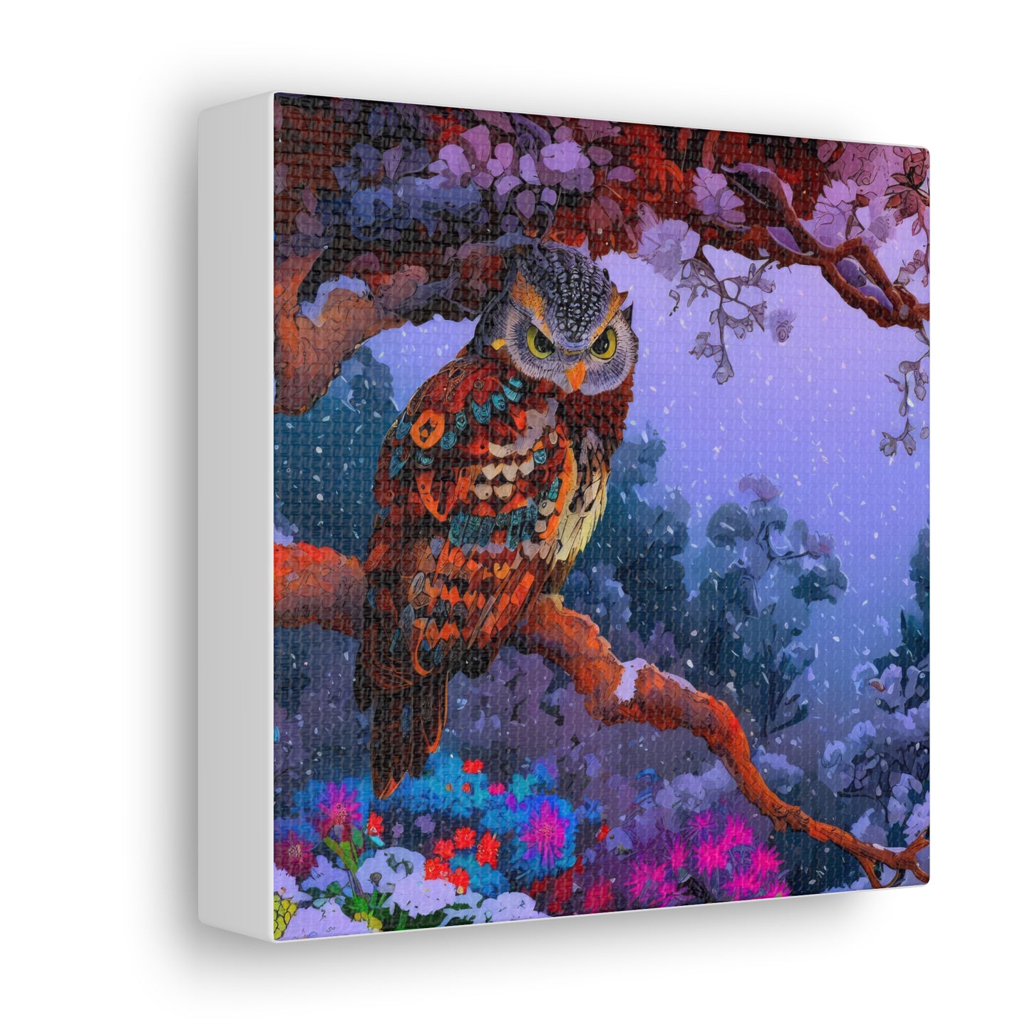 Wyoming Owl  - Canvas Wall Art