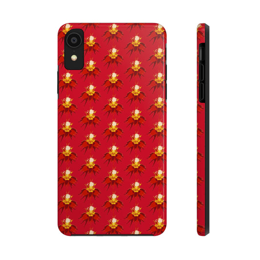 Orchid Sepal Red Tough Phone Case