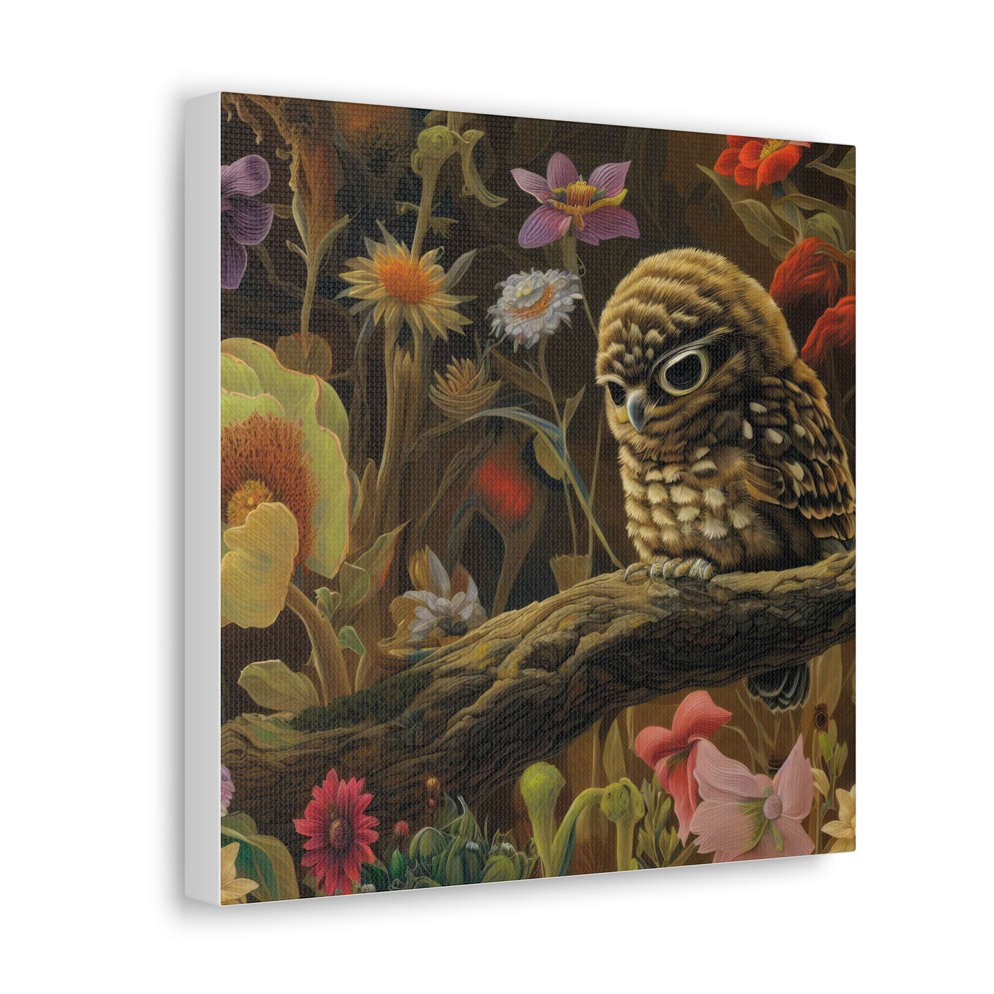 Maine Owl - Canvas Wall Art