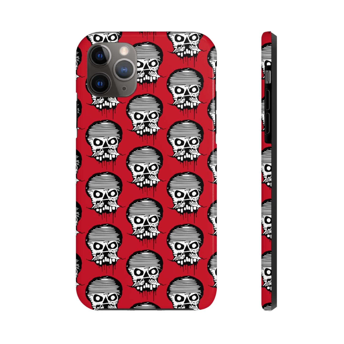 Skull Red Tough Phone Case