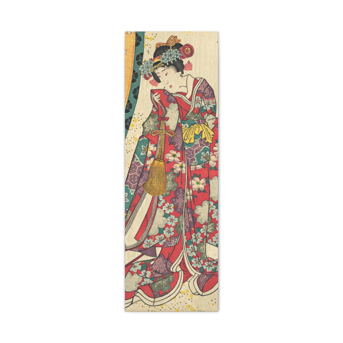 Utagawa Kunisada - Parody of the Third Princess and Kashiwagi Wall Art