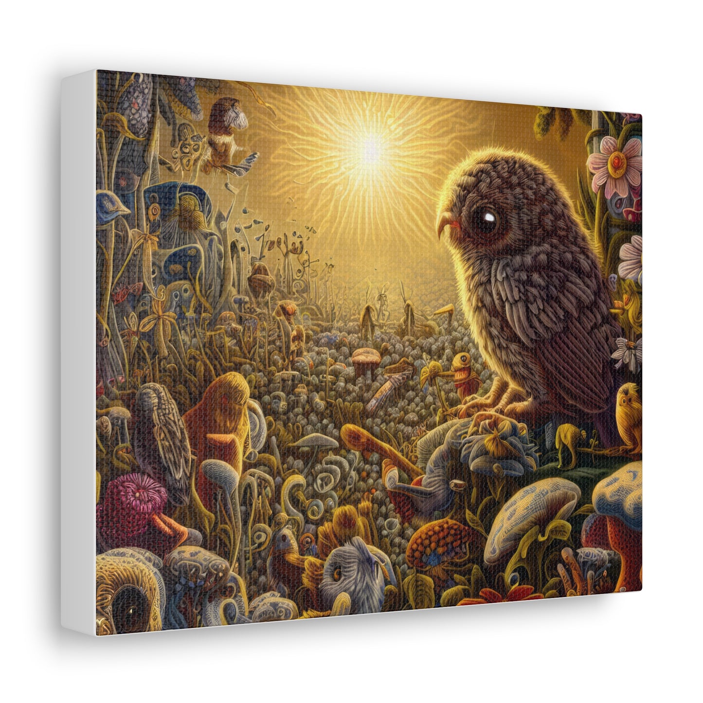 Virginia Owl - Canvas Wall Art