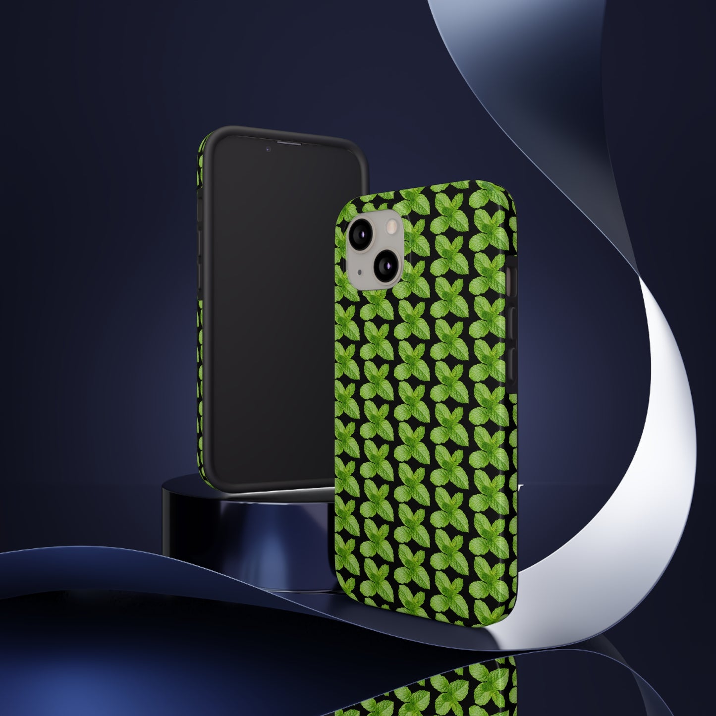 Mint Black Tough Phone Case