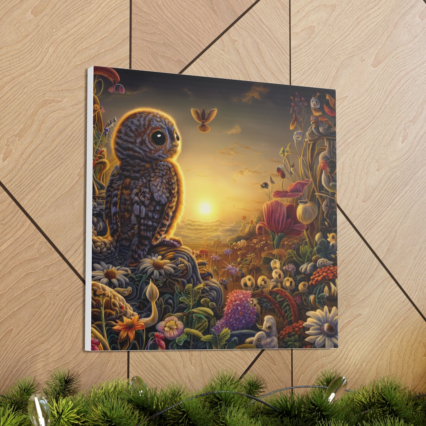 Ajax Owl - Canvas Wall Art